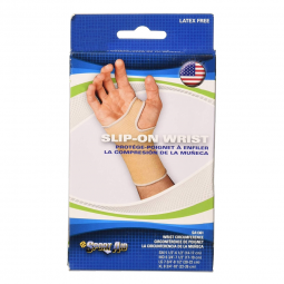 Scott Specialties 1361 BEI MD-Scott Specialties Wrist Compression Strap, Medium, Wrist, Hand & Finge